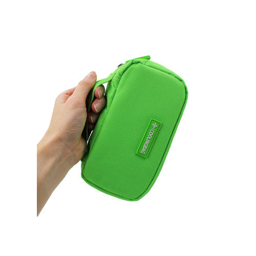 Яркий изотермический пенал COOLINGBAG для инсулина и диабетических принадлежностей — салатовый