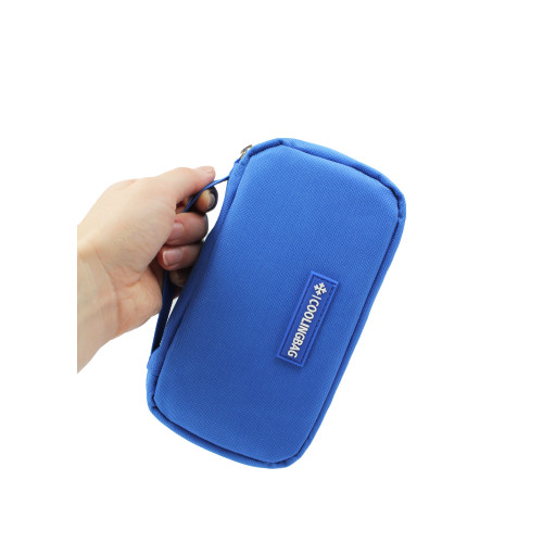 Изотермический пенал для инсулина COOLINGBAG с охлаждающим гелевым пакетом — синий