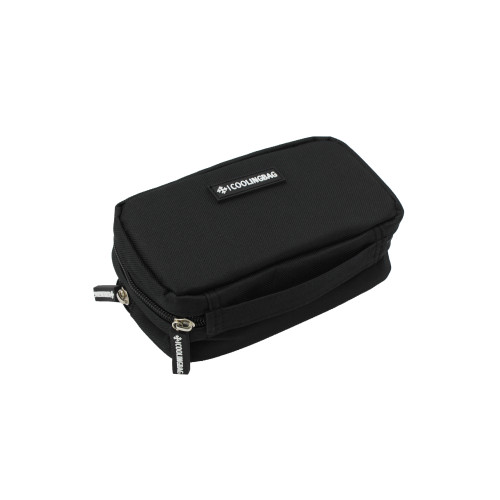 Изотермический пенал для инсулина COOLINGBAG с гелевым охлаждением — чёрный