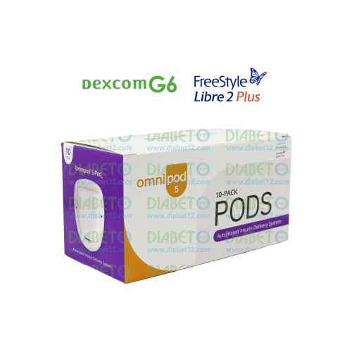 Omnipod 5 Поды (совместим Dexcom G6 Freestyle Libre 2 Plus)